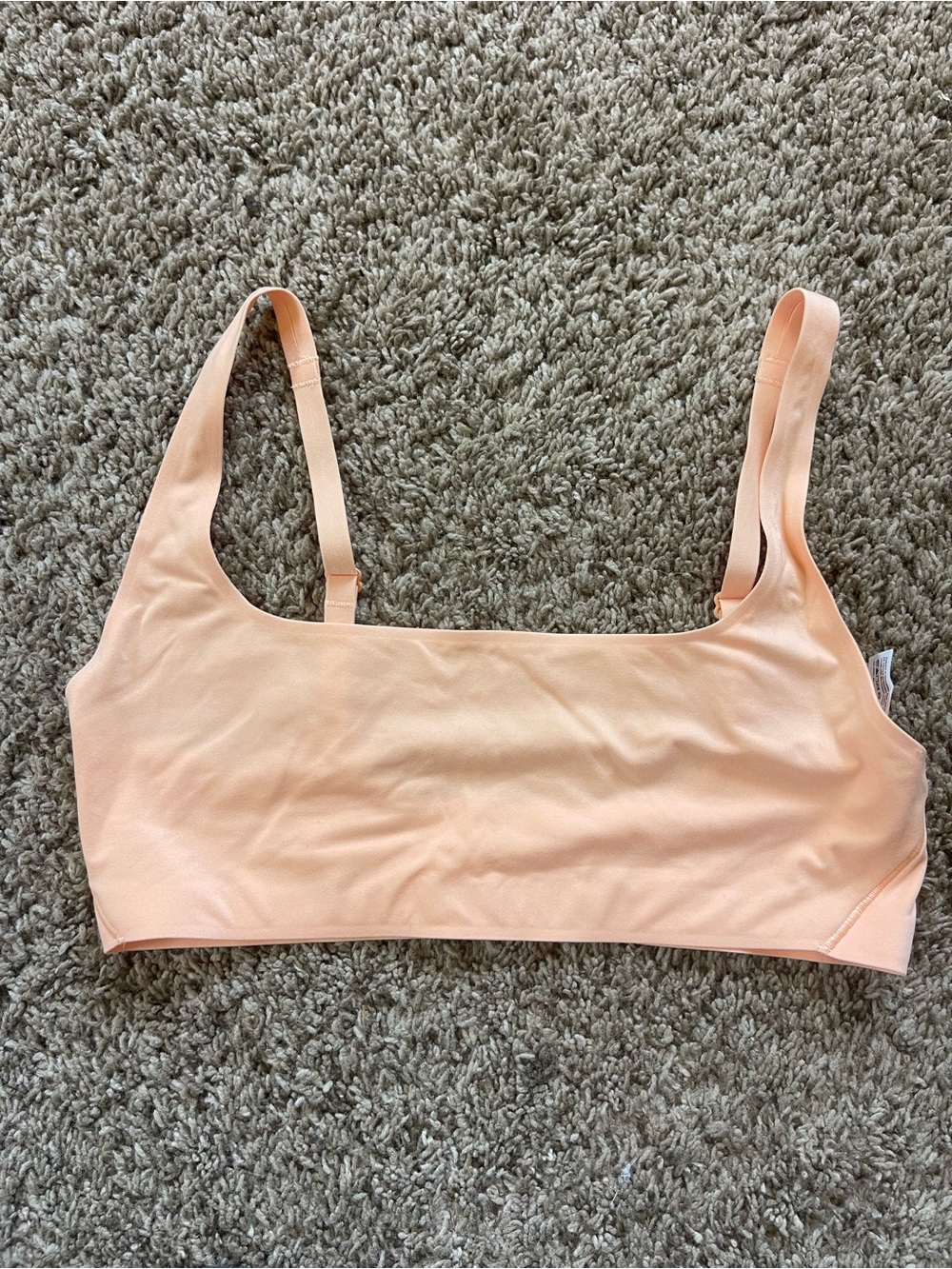 lululemon athletica Peach Seamless Sport Bralette